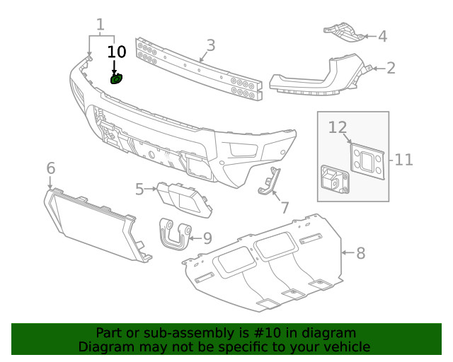 Genuine GM Bracket 84863449