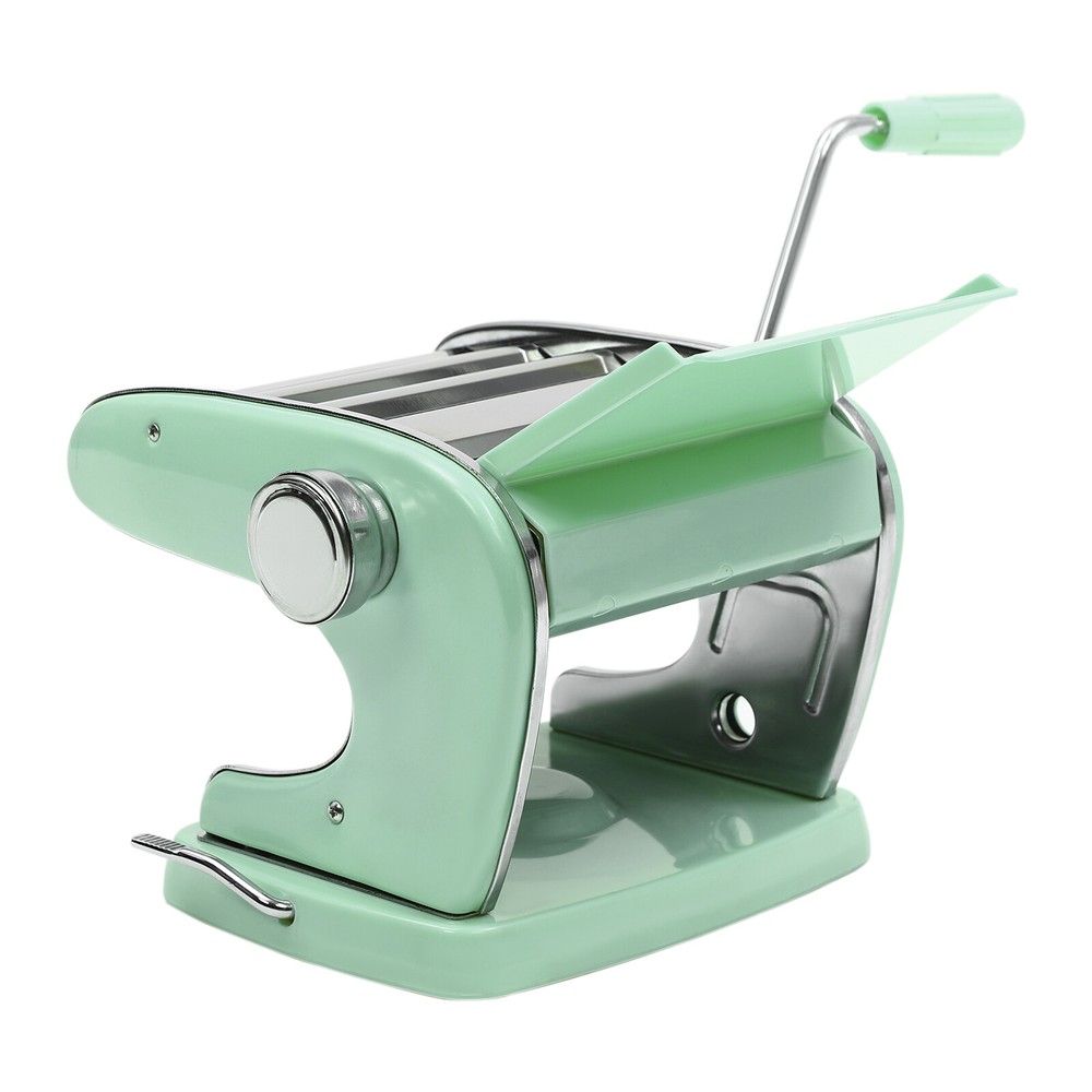 Manual Pasta Maker Machine 6 Adjustable Thickness Settings Lasagna/Dumpling Skin