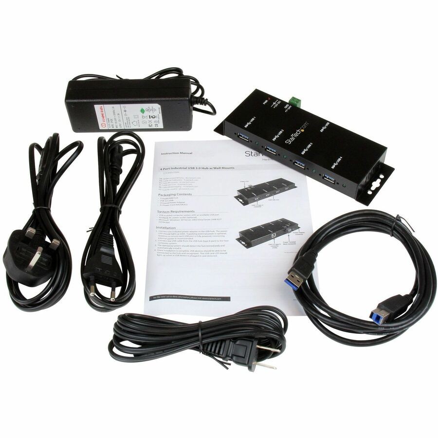 Startech Usb/firewire Hub 4 X Usb 3.0 Usb External - External (st4300usbm)