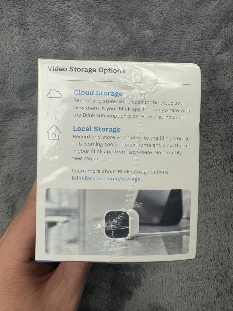 Blink Mini Indoor Security Camera 2 Pack + Sync Module 2 Alexa Two-Way Audio New