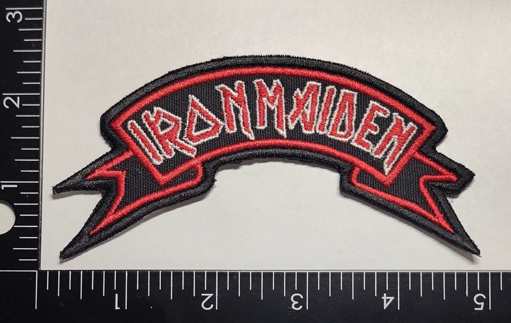 Iron Maiden Patch Rock Music Patch Hook Loop Tactical High Quality Patch
