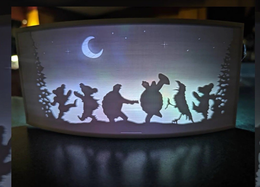 Grateful Dead Dancing Bear nightlight