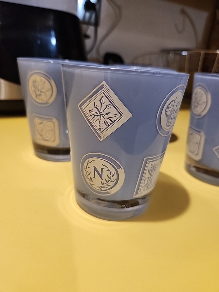 MCM Light Blue Glasses Theater Theme