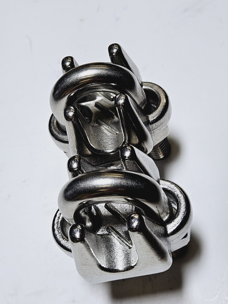 Wire Cable Clamp 5/8 Marine Stainless Steel 2pc