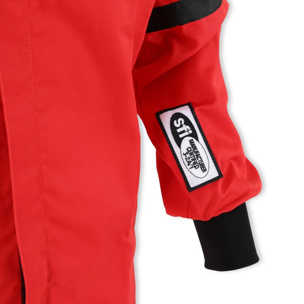 RaceQuip Single Layer Fire Suit Jacket Red - Large