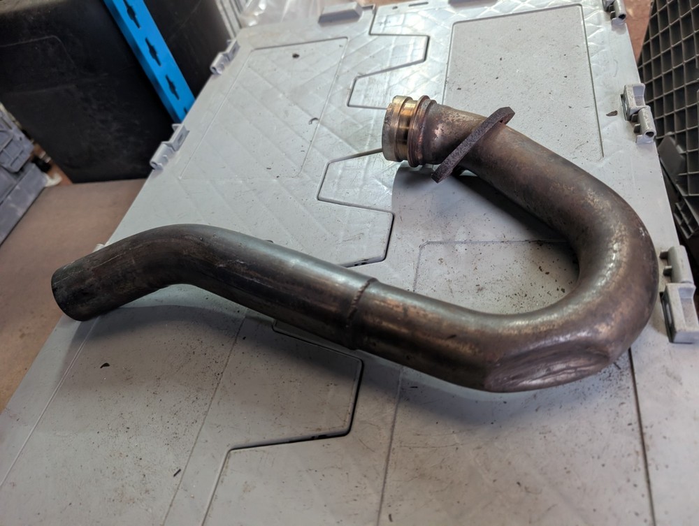 Yamaha Wr450f 2002 Exhaust Header Downpipe Header Pipe #W
