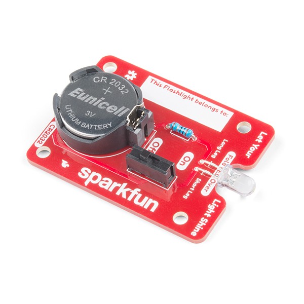 [ SparkFun KIT-14877 ] Basic Flashlight Soldering Kit