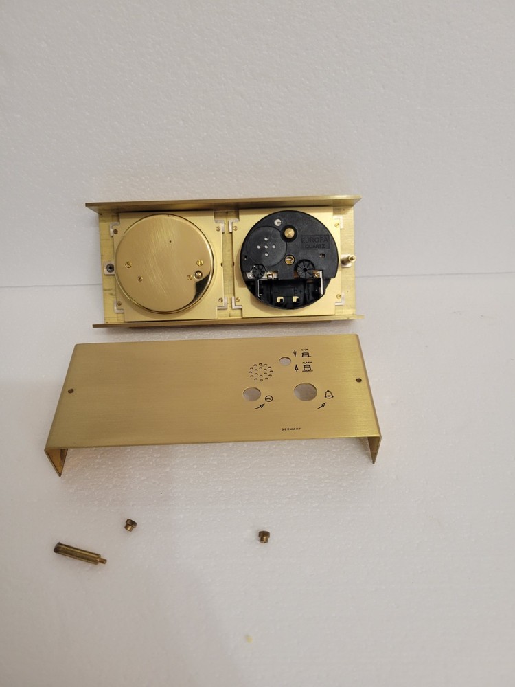 VINTAGE Seth Thomas Clock & BAROMETER. MADE GERMANY (Not Tested)