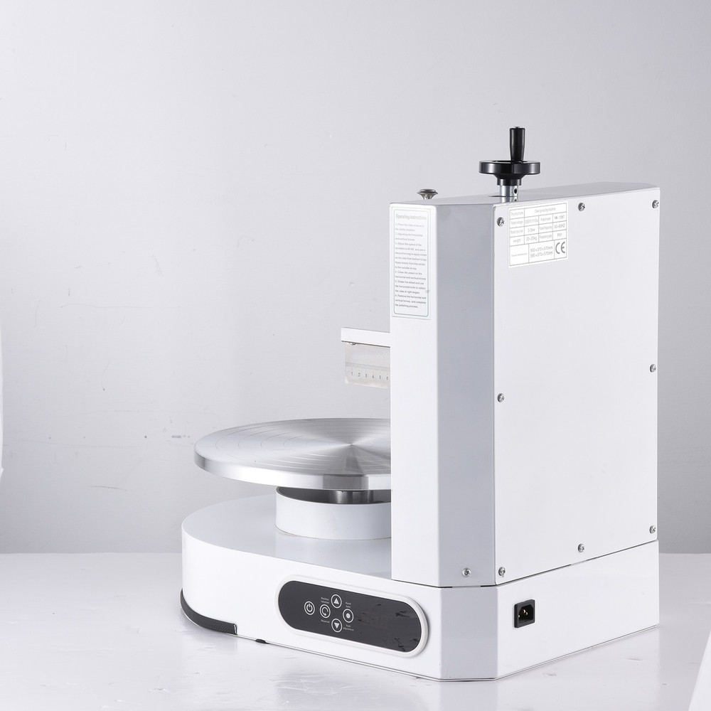 Automatic Cake Cream Spreading Coating Smearing Machine 110V Decorating Spreader