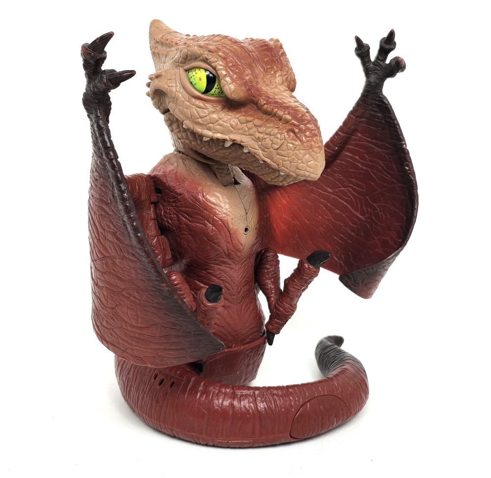 Mattel pterodactyl Dinosaur Prehistoric Pets Electronic Interactive RARE 2009