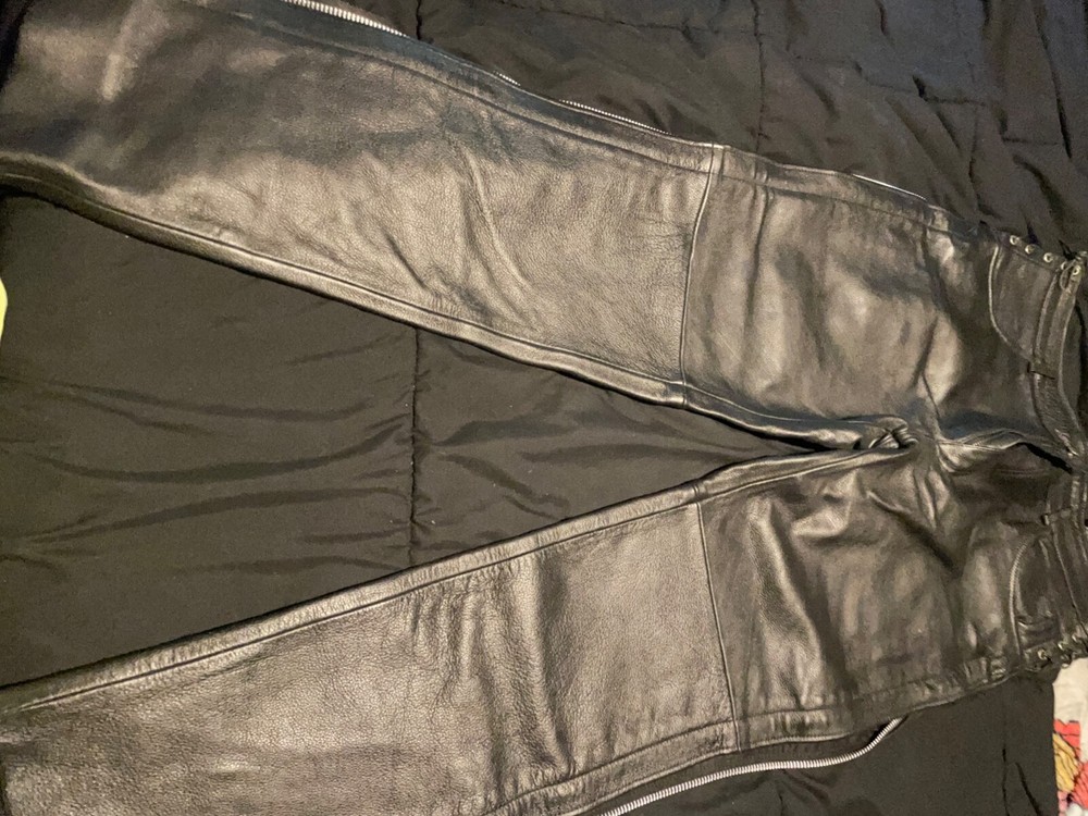 motorcycle jacket and motorcycle chaps