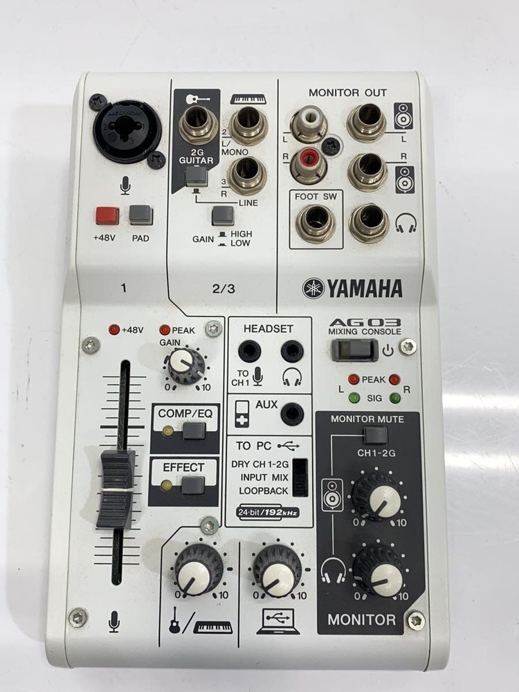 YAMAHA AG03 MIXER Used
