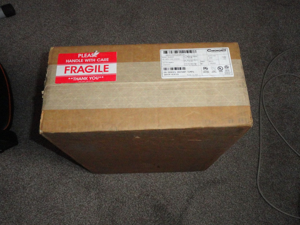 Chronomite Labs ER-80S/240 Electric Tankless Water Heater | 19.2kW 240V 80A