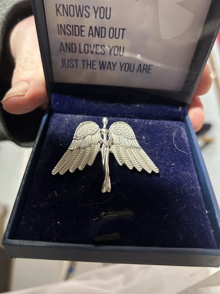Sincerely For You Guardian Angel Pin