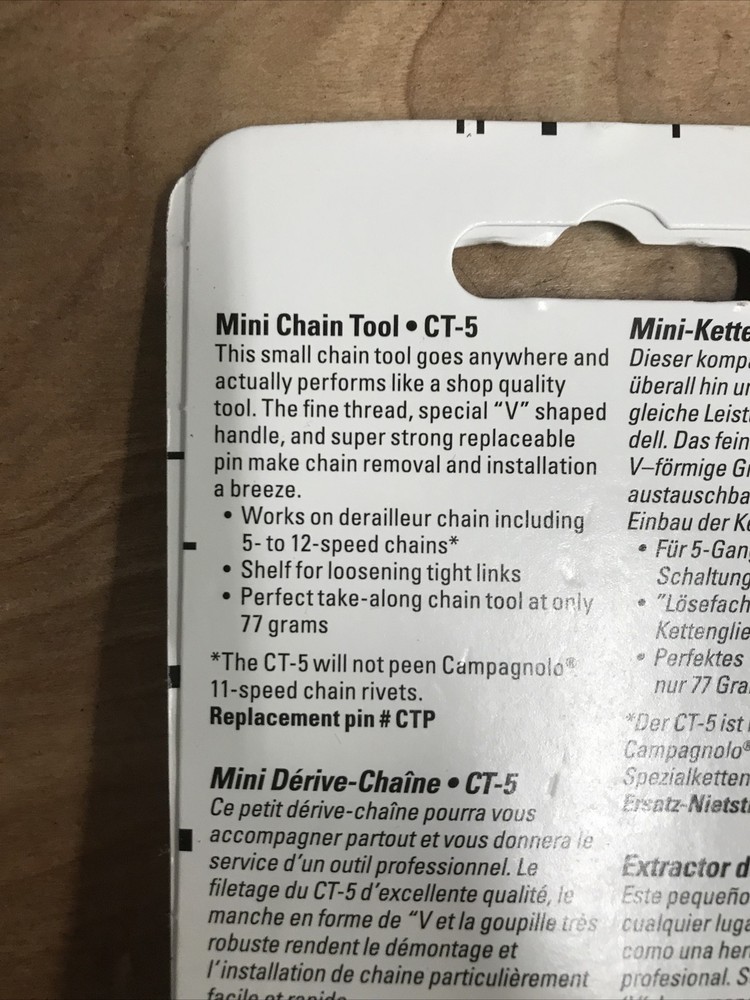 ToolPark Tool CT-5 Compact Chain Tool