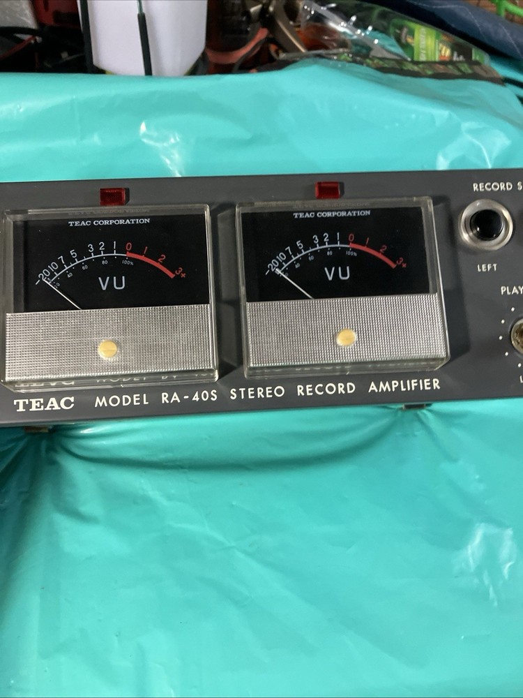 Track Model RA-40S Stereo Record Amplifier