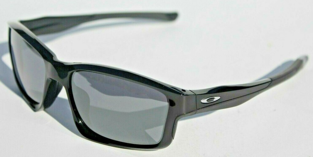 OAKLEY Chainlink Sunglasses Polished Black/Black Iridium NEW OO9247-01