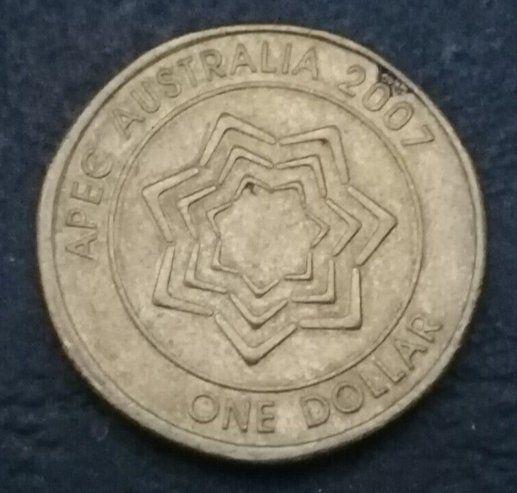 AUSTRALIA 2007 COIN , 1 DOLLAR