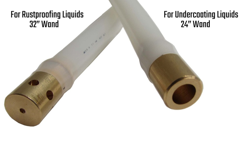 Spray Wands, Rustproofing, Undercoating Wands for RA1T Spray Applicator