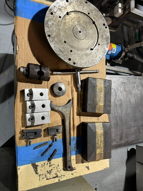 Rockford Engine Lathe with accessories