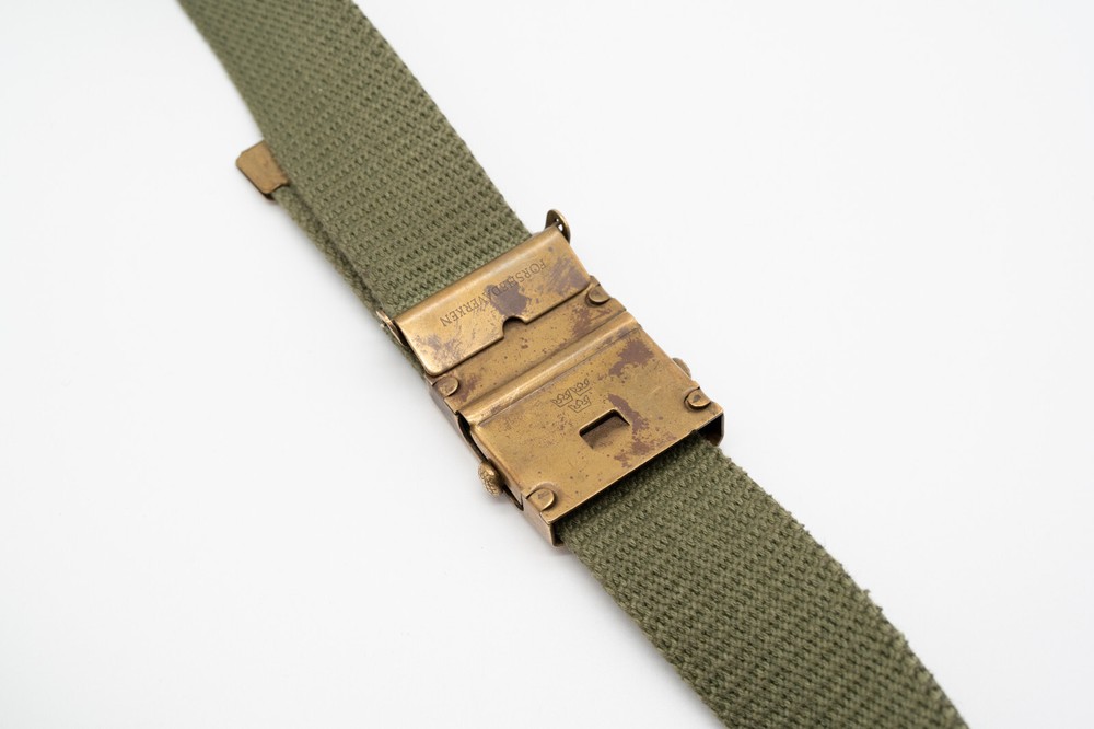Swedish army canvas belt 110 CM