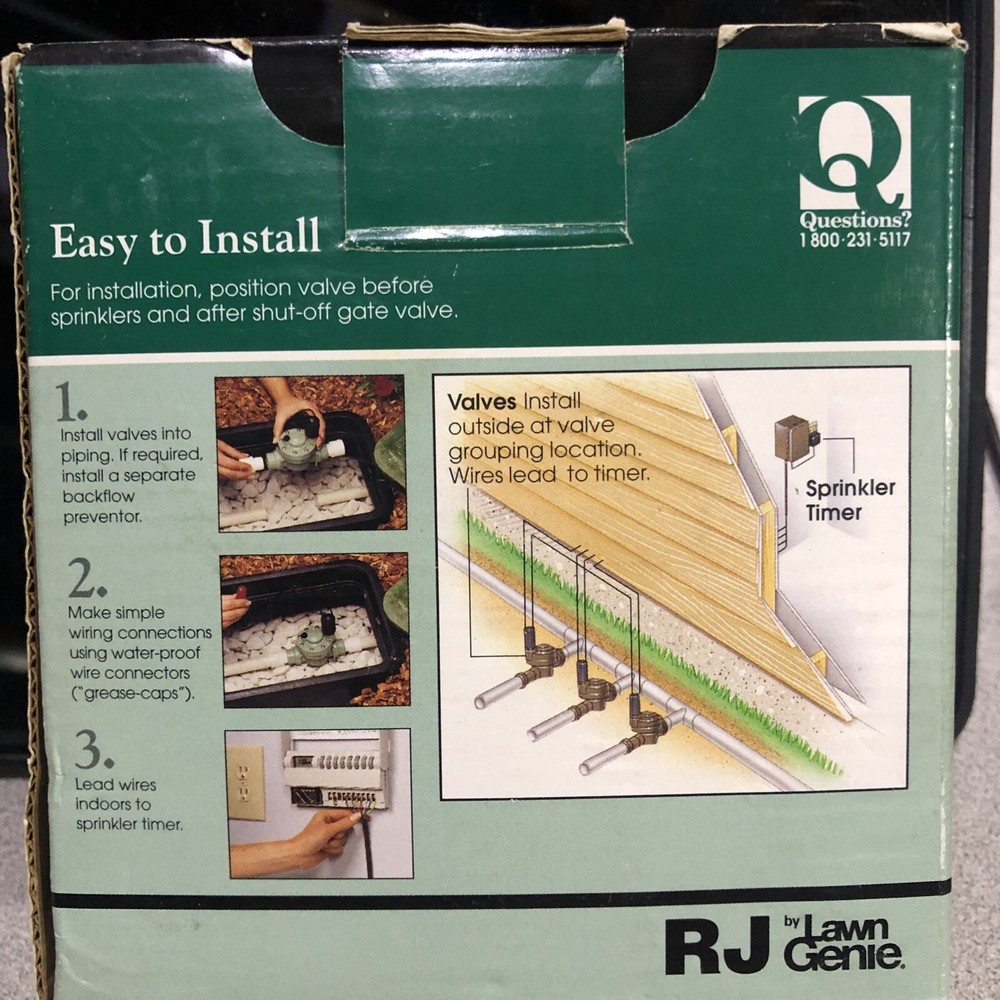 Lawn Genie In-Line Solenoid Valve 3/4” in. 150 psi 54048