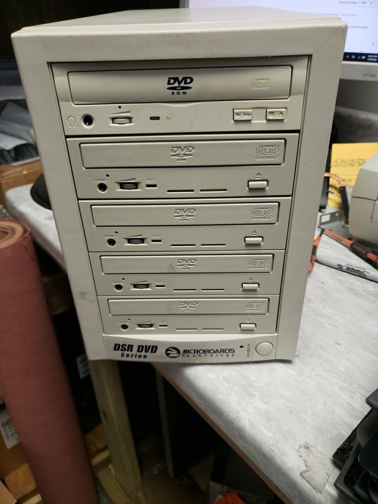 DSR Duplicator  5 Bay CD DVD Burner Tower free ship