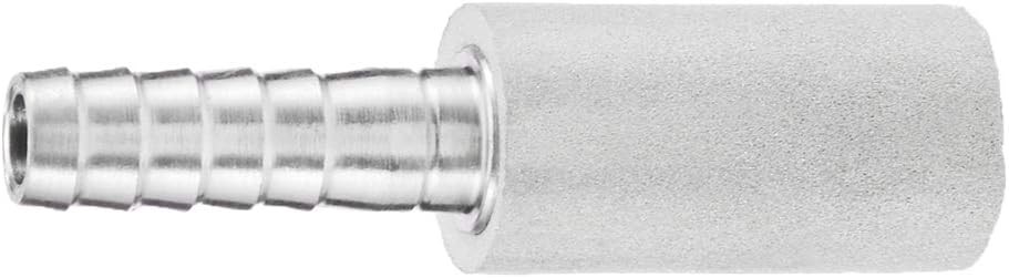 JoyTube Stainless Steel Aeration Stone, 0.5 Micron Diffusion Without thread