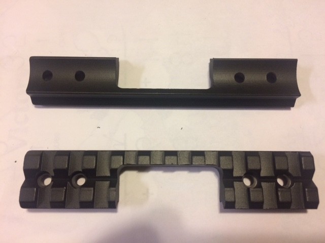 Ruger American Rimfire rifle scope base