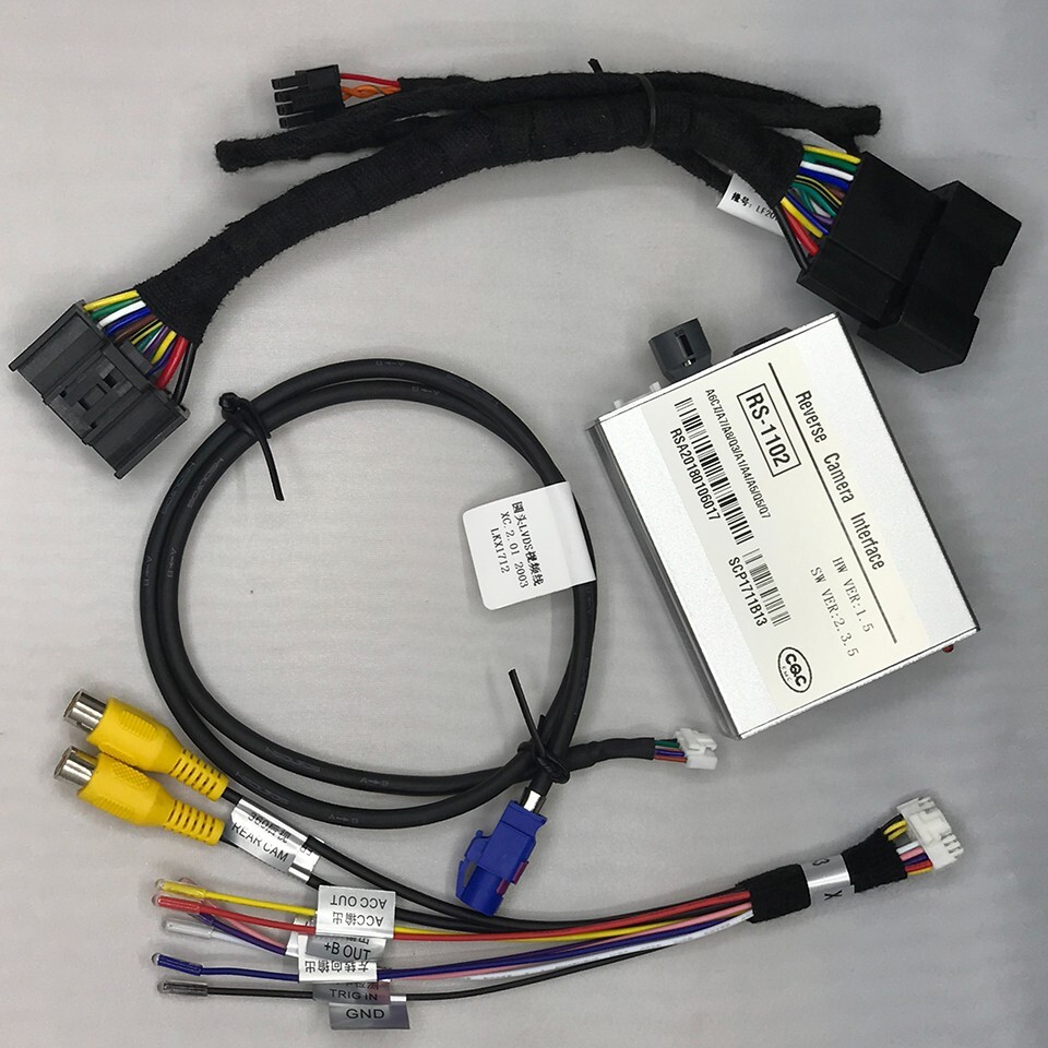 For Audi A6 C7 2016 Reverse Backup Camera Interface Kit With Parking Guidelines