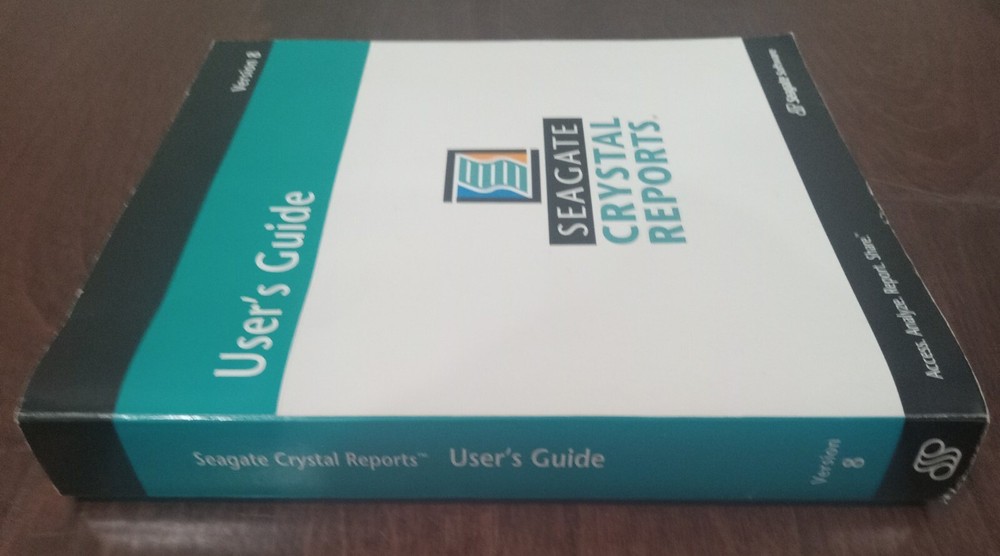Sea gate Crystal Reports Version 8 Standard book only