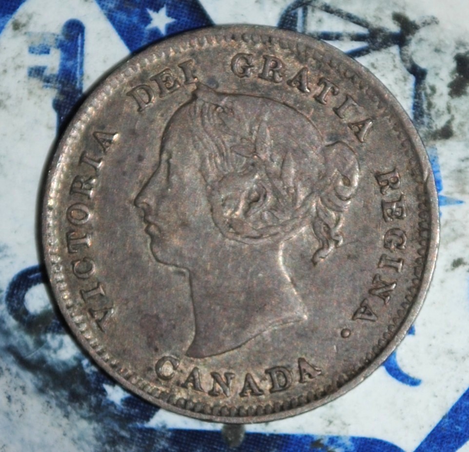 1888 Canada 5 Cents    {{{D194