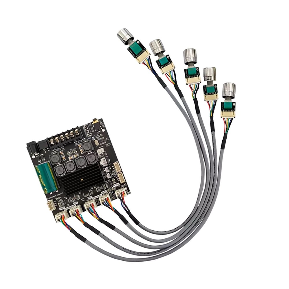Power Amplifier Board Module 2.1 Channel 50W*2+100W Bluetooth Elegant Design