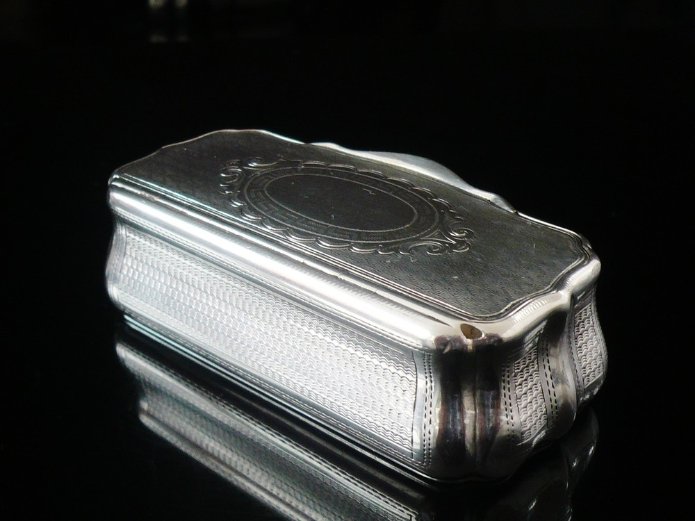Antique Austro Hungarian Silver Snuff Box c.1880