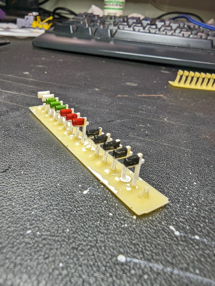 Z Scale Mail Boxes set of 16