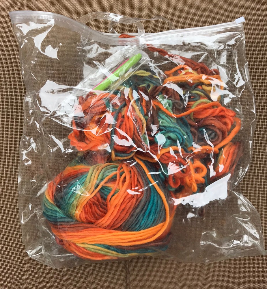 Yarn With Crochet Hook