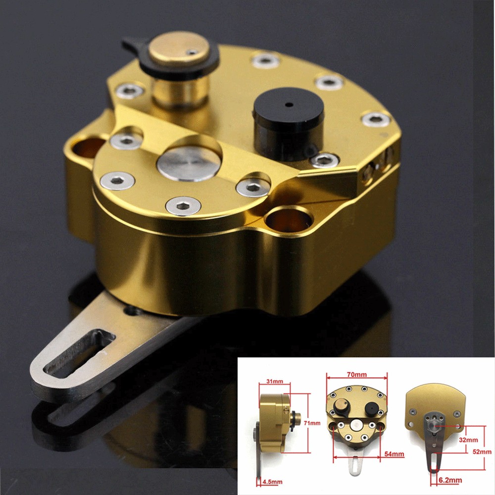 Universal Adjustable Front Steering Damper Stabilizer Safety Control Motorcycle