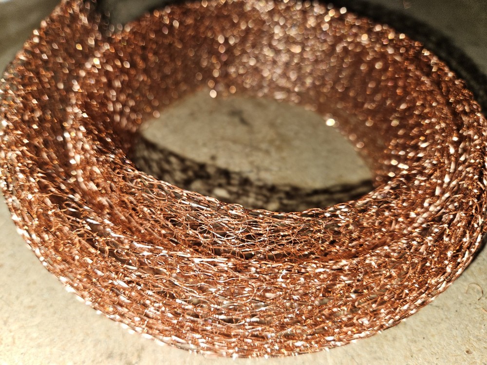 NEW PANCAKE AIR CLEANER COPPER ELEMENT.