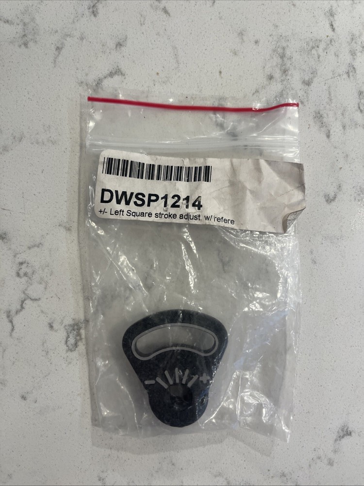 DW - DWSP1214 - +/- Left Square Stroke Adjust. W/ Refere