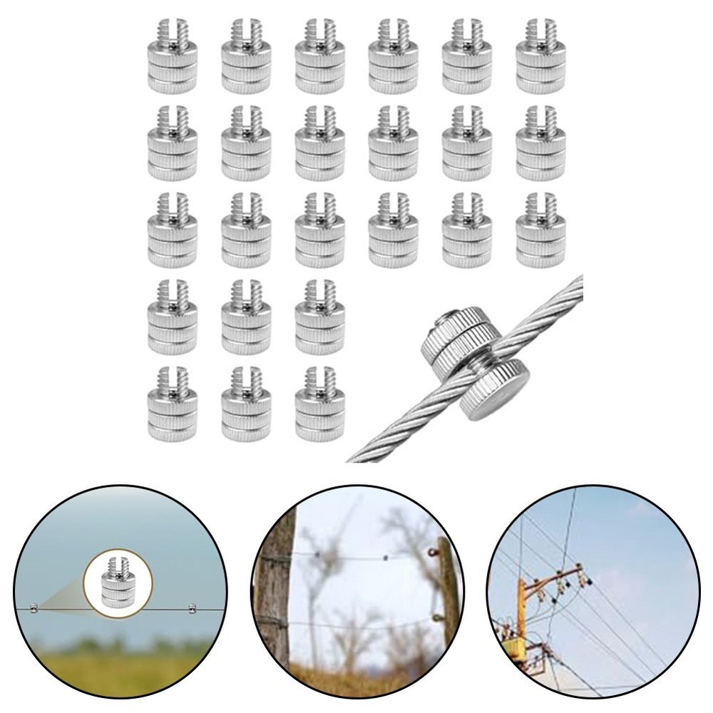 Simplify Your Installation Process 24pcs Split Bolt Joint Clip Connectors