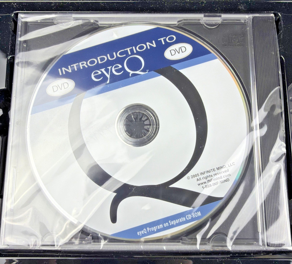 Eye Q Infinite Mind Speed Reading CD PC Software DVD Books + Test Taking Secrets