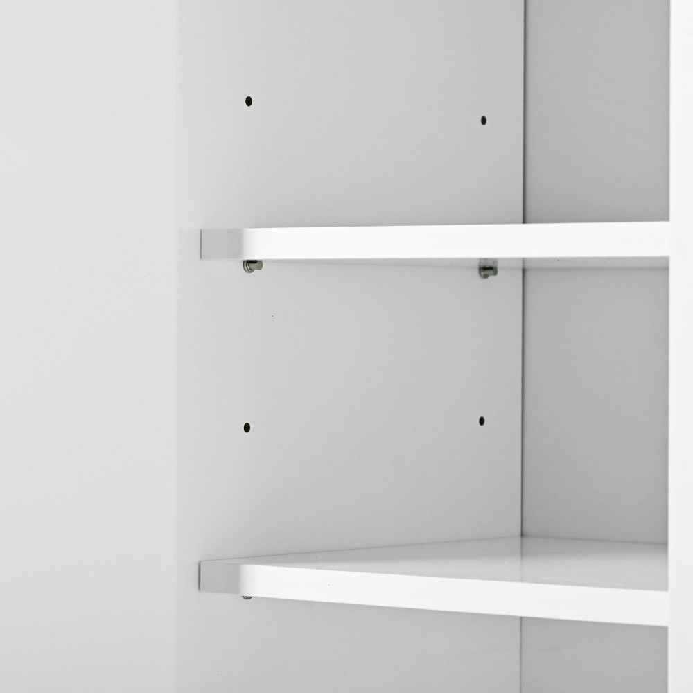 Durable Material Sleek and Modern Shoe Cabinet w/Space-saving Design Side Board