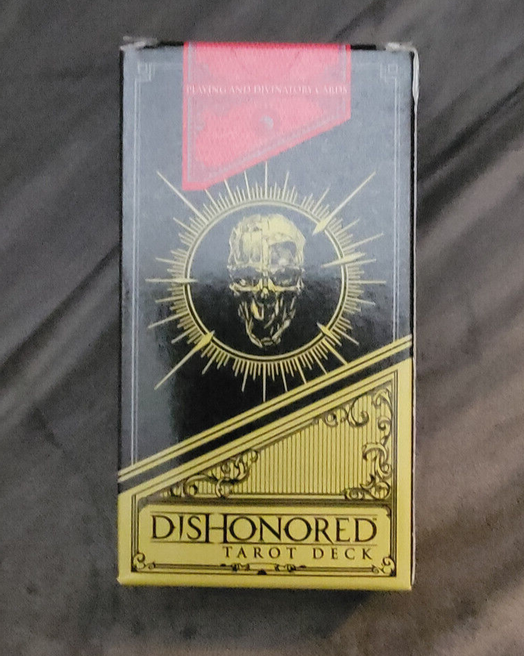 New Opened Box Dishonored Tarot Card Deck Preorder Promo