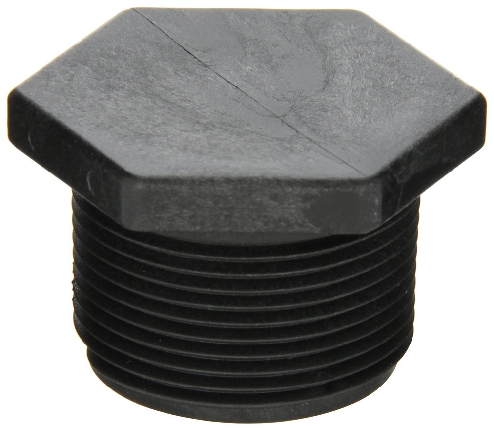 Banjo PLUG125 Polypropylene Pipe Fitting, Plug, Schedule 80, 1-1/4" NPT Male