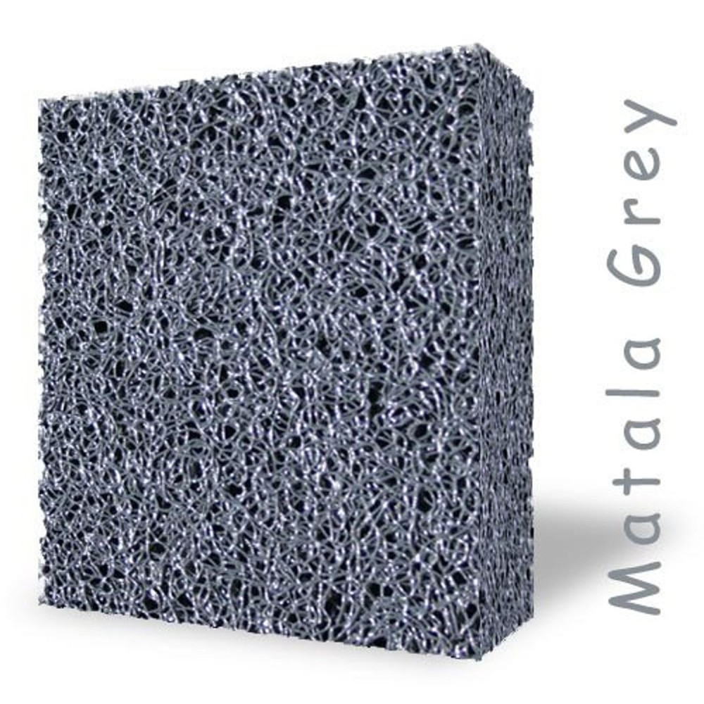 Matala Grey Filter Media 24" x 39", Super High Density Half Sheet