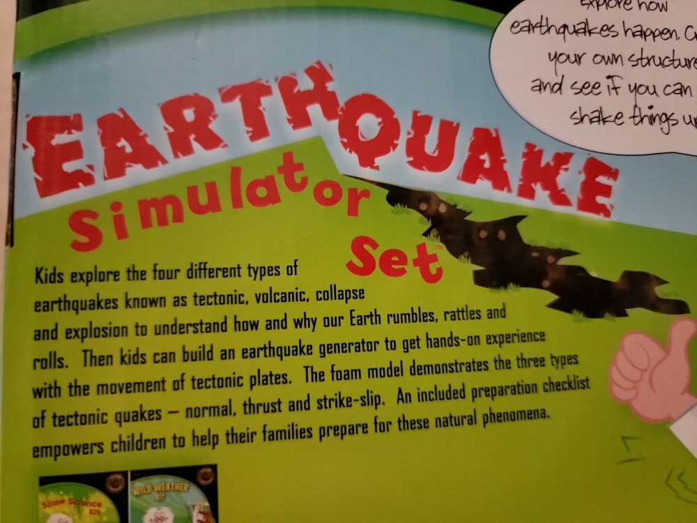 Steam Learning System Science Earthquake Simulator Set