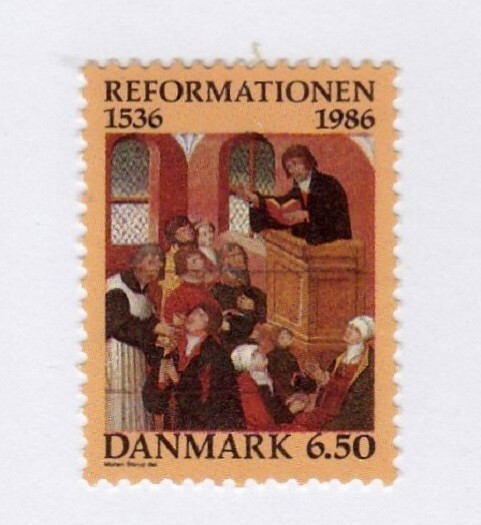 Denmark stamp #830, MH NGAI