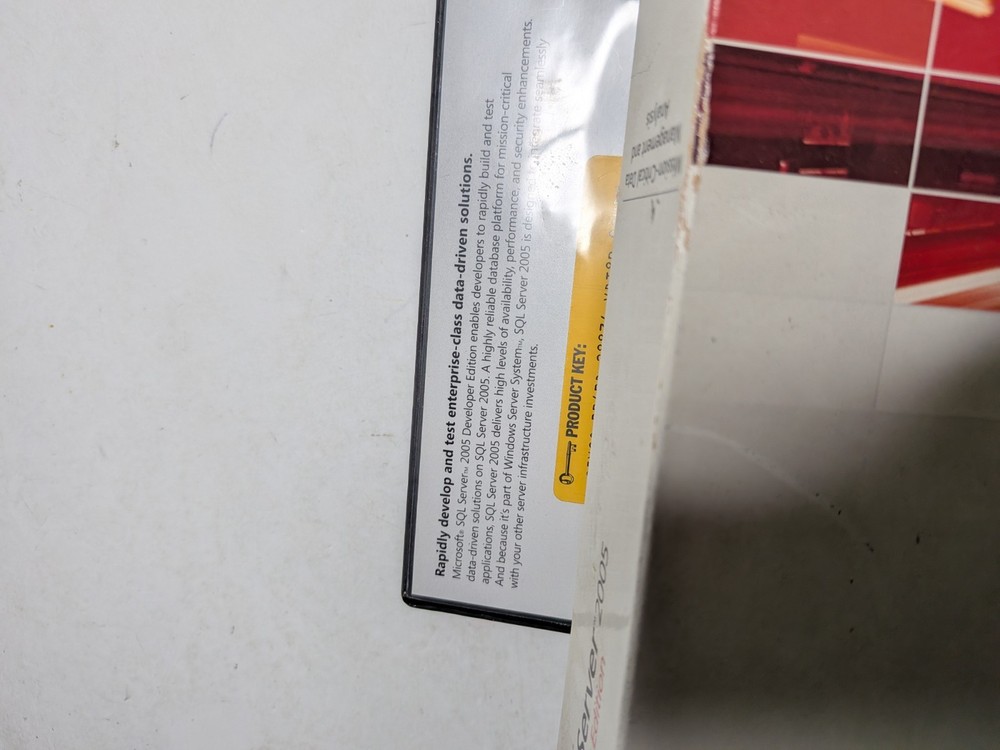 Microsoft SQL Server 2005 Developer Edition_Server System