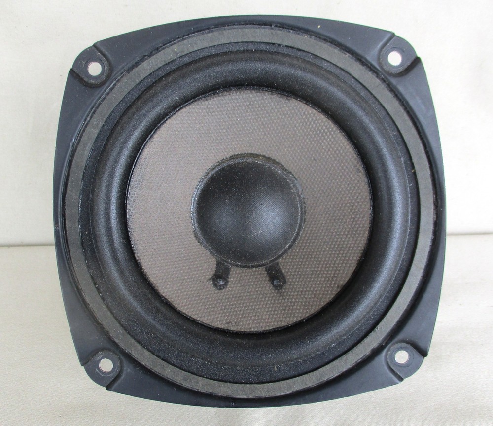 One Optimus 12115 8-ohm 5" Woofer Speaker Refoamed & Tested