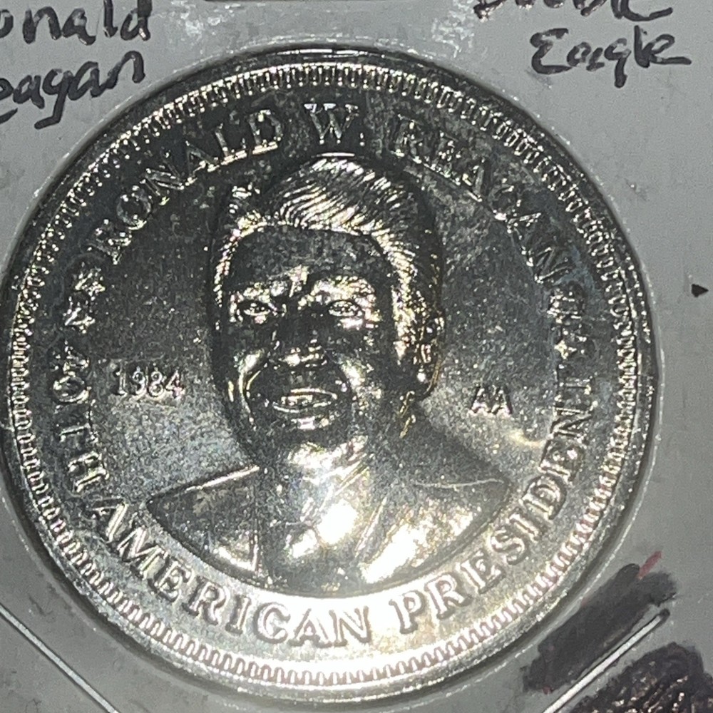 RONALD  REAGAN  DOUBLE EAGLE   MEDAL 0131